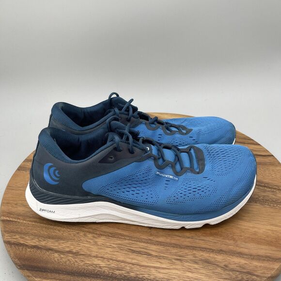 Topo Athletic Fli Lyte 4 Shoes Mens Size 12.5 Blue Running Comfort Walking Gym